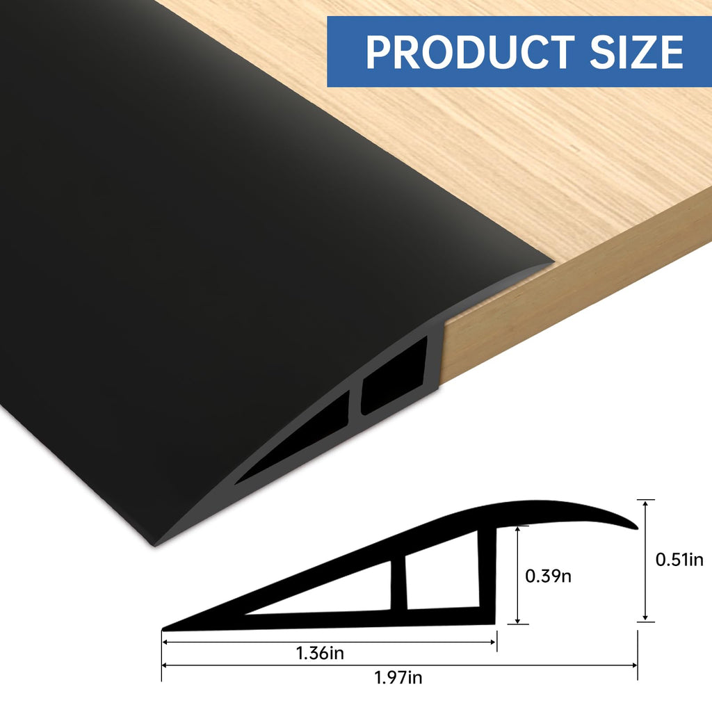Vinyl Door Threshold Flooring Transition Strip Self Adhesive Carpet Edging Strip for Laminate Doorway Edge Threshold from 1