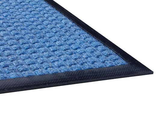 Guardian WaterGuard Indoor/Outdoor Wiper Scraper Floor Mat, Rubber/Nylon, 4'x6', Burgundy