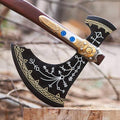 WAZIR Crafts 35" Handmade Kratos Viking Axe, God of War, Viking Axe, Cosplay Axe, Cosplay Armor, Cosplay Weapon, Prop, Replica, Kratos Weapon, (WCA-026)
