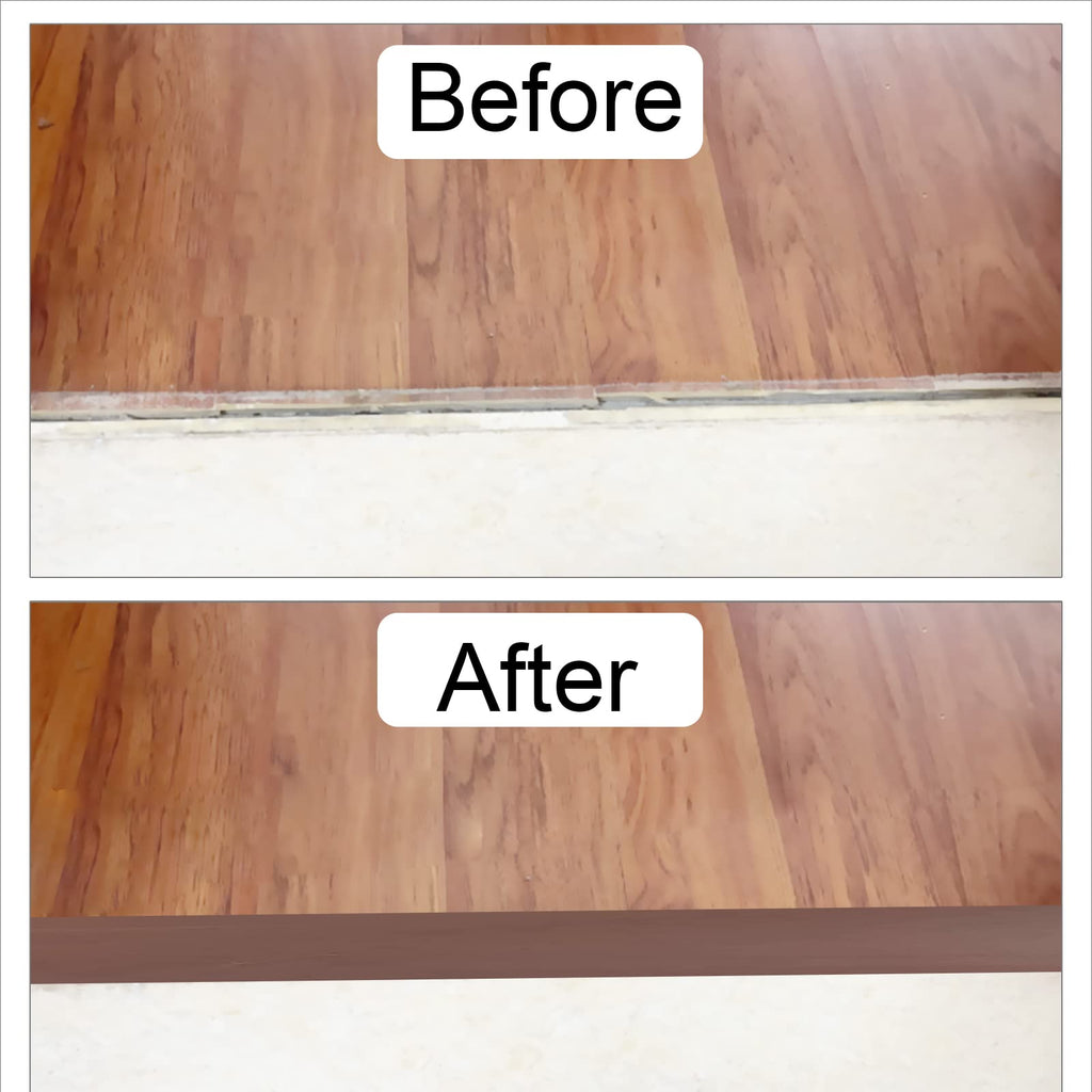 Floor Transition Strip & Self Adhesive Floor Vinyl Floor Edge Trim Laminate Floor Gap Covering Joining Strip (118 Foot)