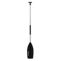 Attwood 11765-1 Canoe Paddle, Aluminum and Plastic, 5-Feet Long, Black Blade, Ergonomic Grip