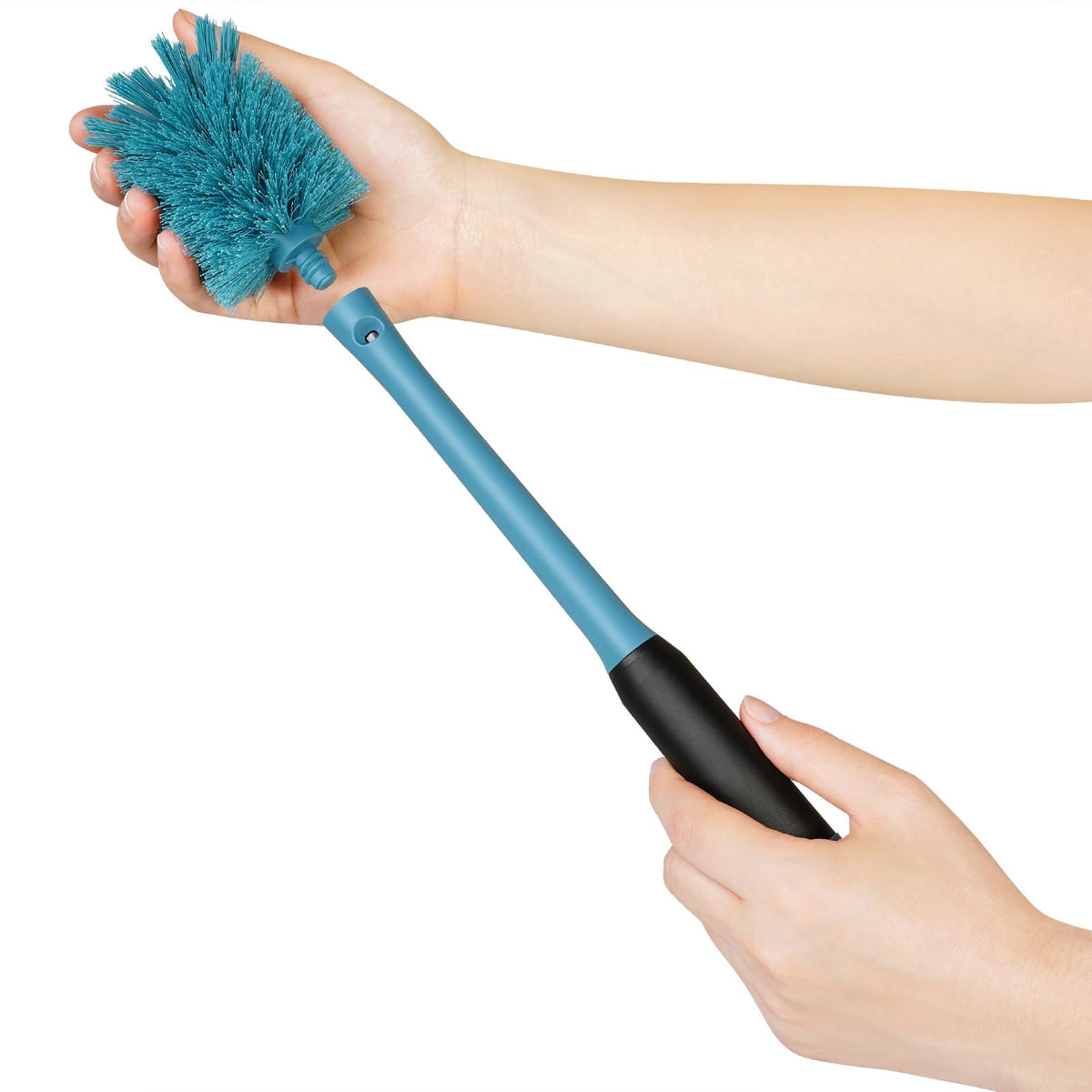 2-in-1 Bottle Brush Refills, Smokey Blue (3 Count)