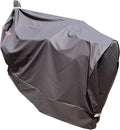 Heavy Duty Grill Cover for Charcoal Offset Smoker Cover, Fade and UV Resistant, Fits Char-Broil, Dyna-Glo, Royal Gourmet, Char-Griller and More Brown