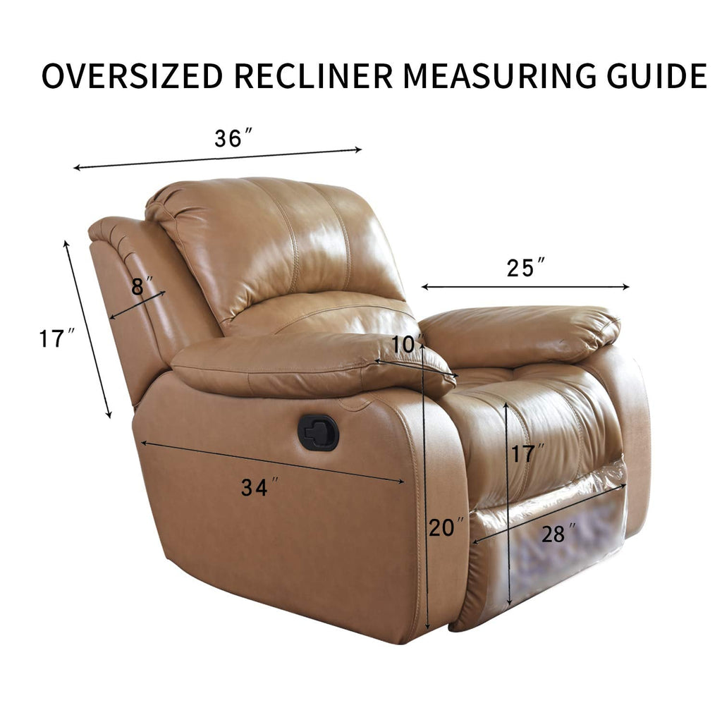 Reversible Quilted Oversized Recliner Sofa Cover
