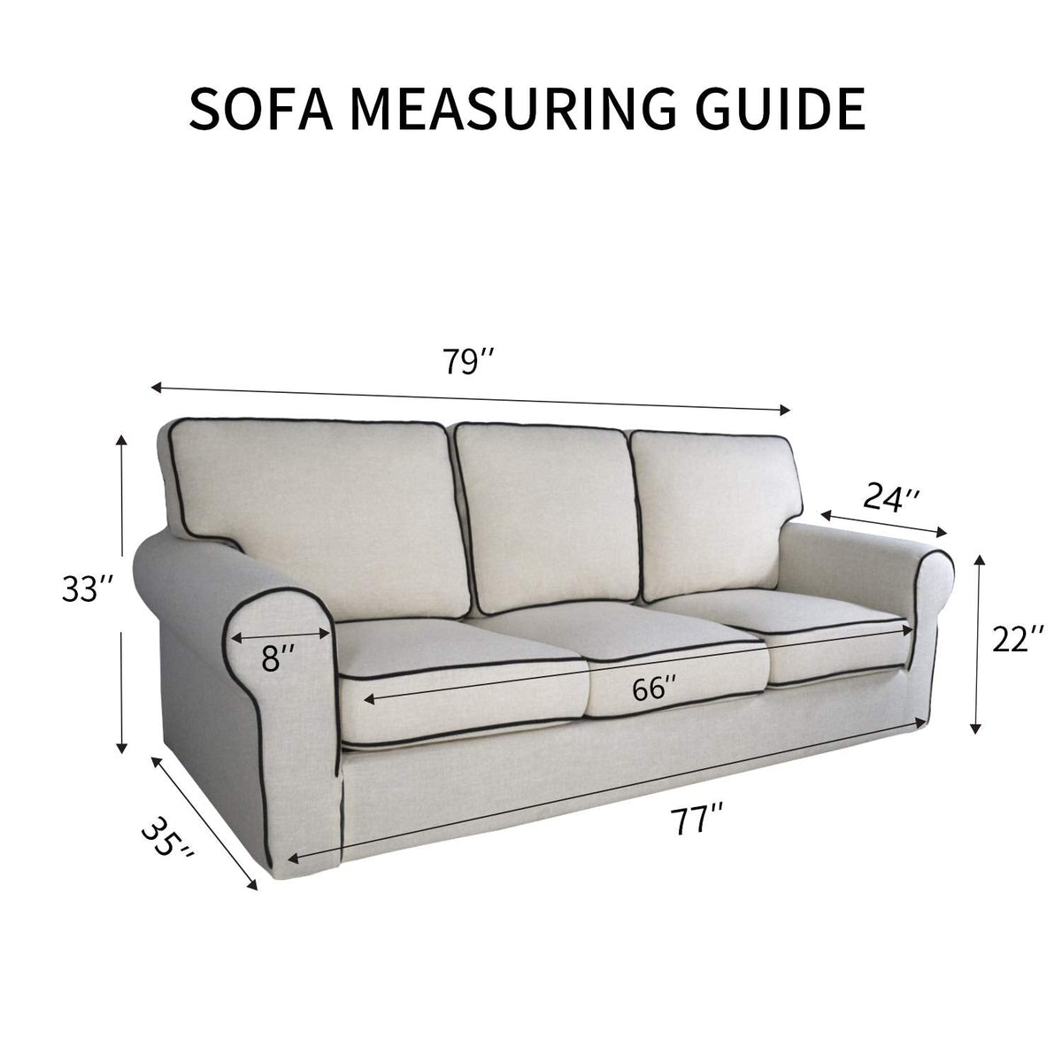 Reversible Quilted Sofa Cover