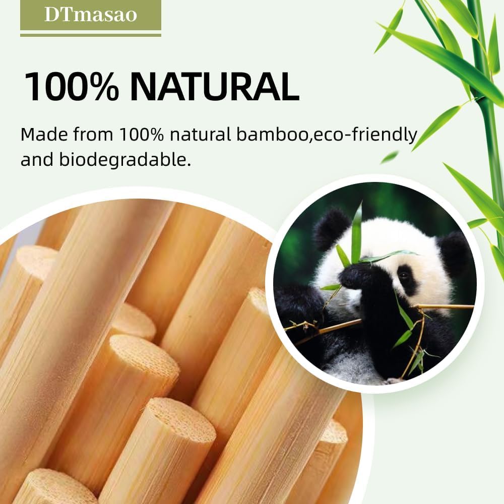 3 4 x 12 Inch 10 PCS Square Dowel Rods Wood Sticks Wooden Dowel Rods Unfinished Bamboo Sticks (10 Count)