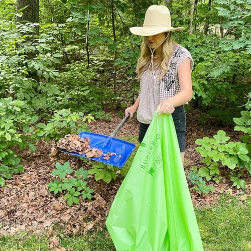 SUPERBIO 55 Gallon Compostable Yard Waste Bags