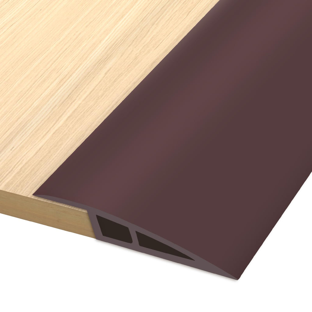 Vinyl Door Threshold Flooring Transition Strip Self Adhesive Carpet Edging Strip for Laminate Doorway Edge Threshold from 1 (10 Foot)
