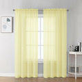 Sheer Curtains 72 Inch Length 2 Panels (2 Count)