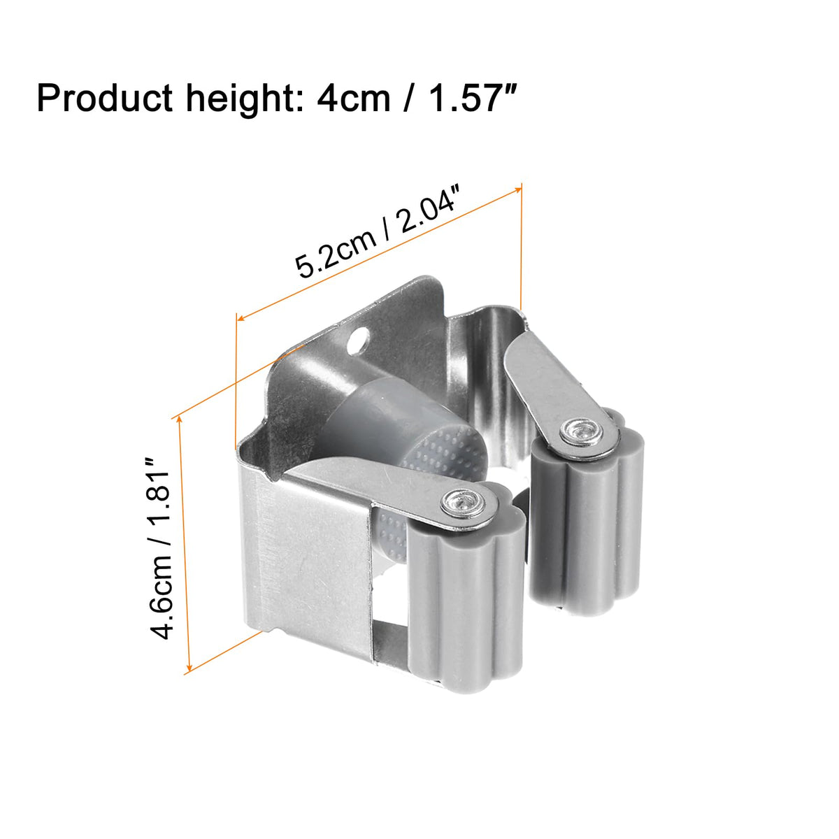 6pcs Mop Broom Holder Wall Mount