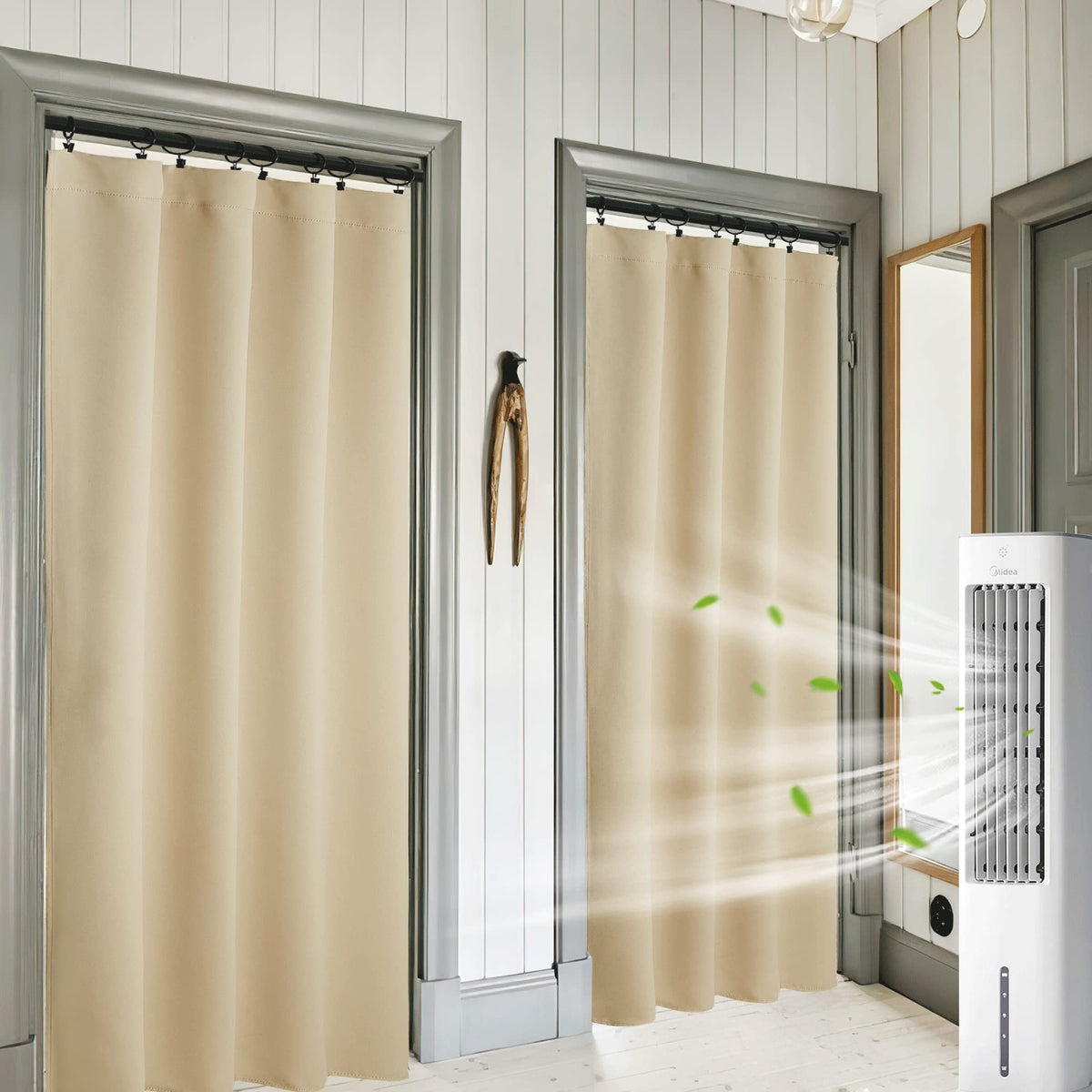 Curtains for Bedroom Living Room Dining Room Office 84 inches Long (2 Count)
