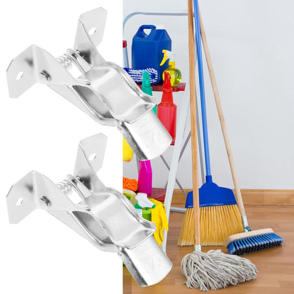 10pcs Wall Mount Broom and Mop Holder Set