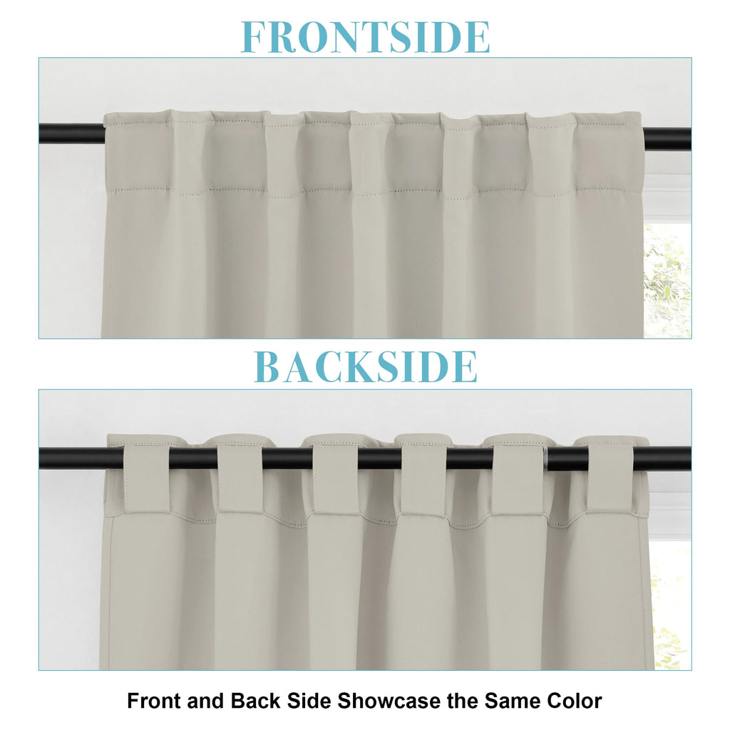 Curtains for Bedroom Living Room 84 inches Long (2 Count)