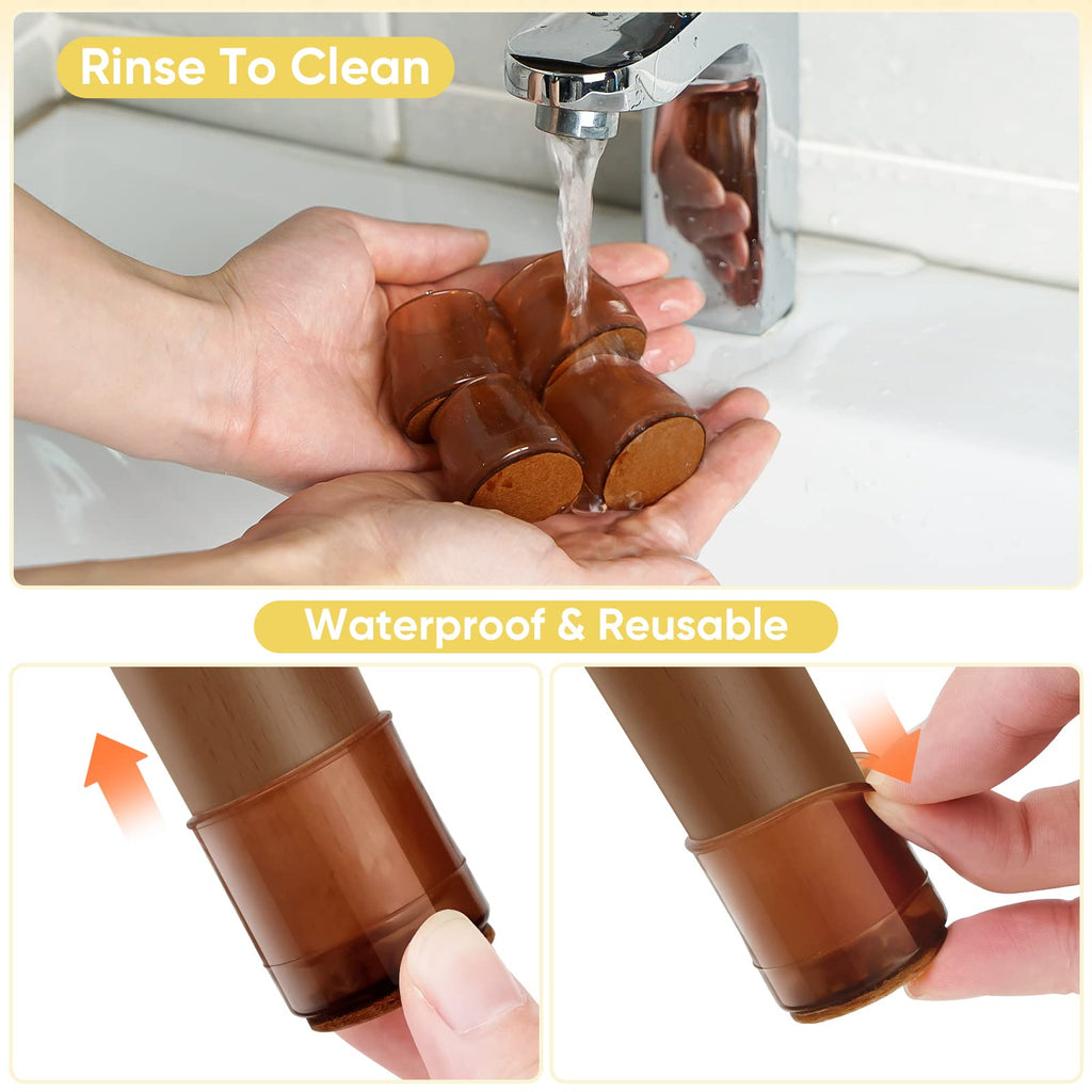 Silicone Chair Leg Floor Protectors