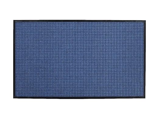 Guardian WaterGuard Indoor/Outdoor Wiper Scraper Floor Mat, Rubber/Nylon, 4'x12', Grey