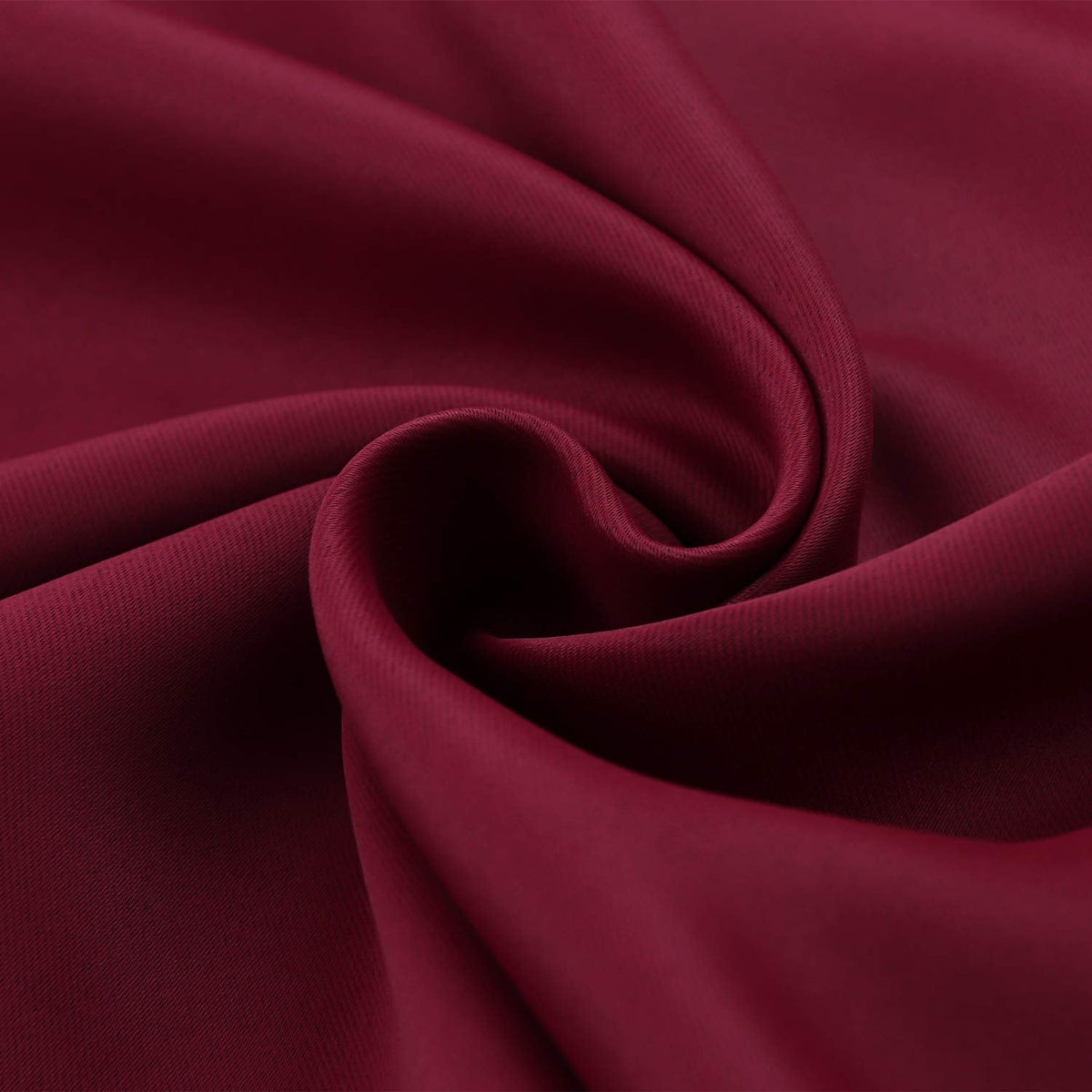 Short Burgundy Blackout Curtains 40 Inches Length (2 Count)