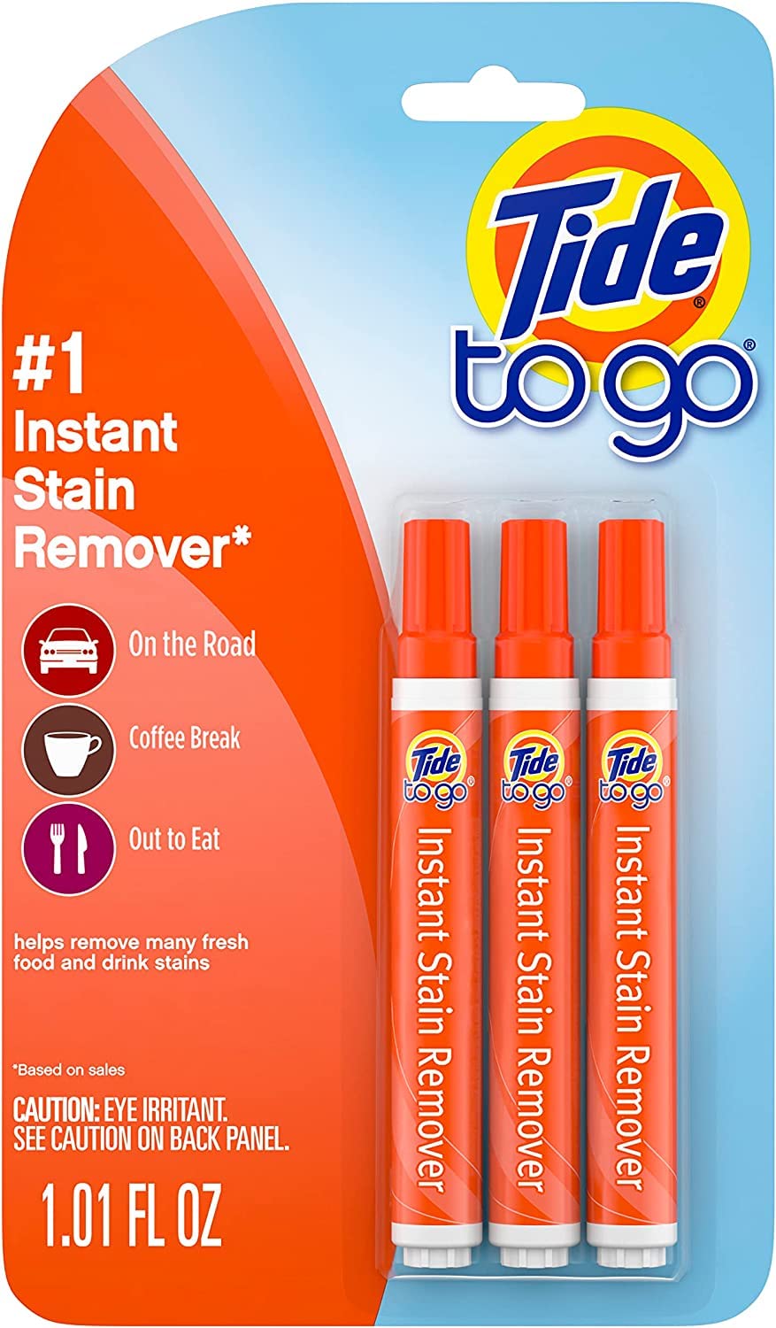 To Go Instant Stain Remover Pens 3 ea (4.04 Fl Oz)