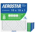 Air Filter 16x18x1 MERV 8 AC Filter (12 Count)