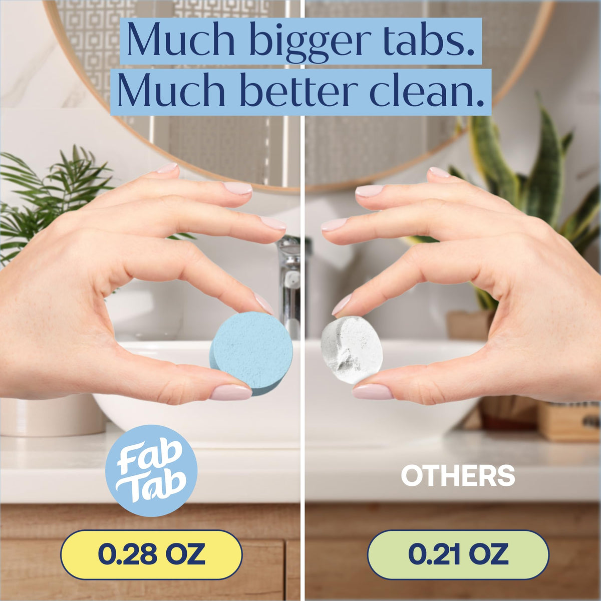 Toilet Bowl Cleaning Tablets (90 Count)