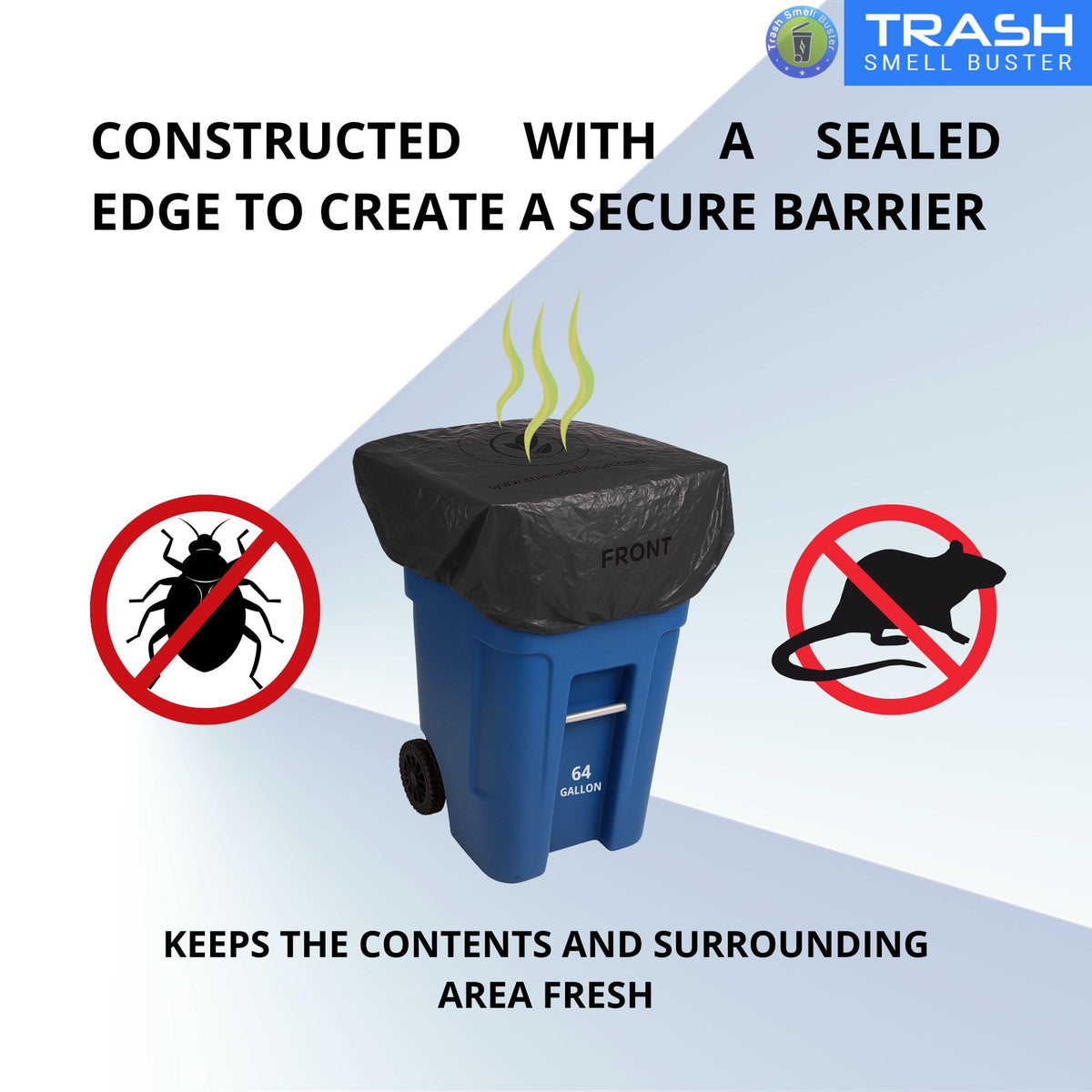 Outdoor Trash Can Lid Cover