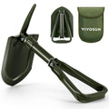 VIVOSUN Folding Camping Shovel, 22'' Survival Shovel with High Carbon Steel