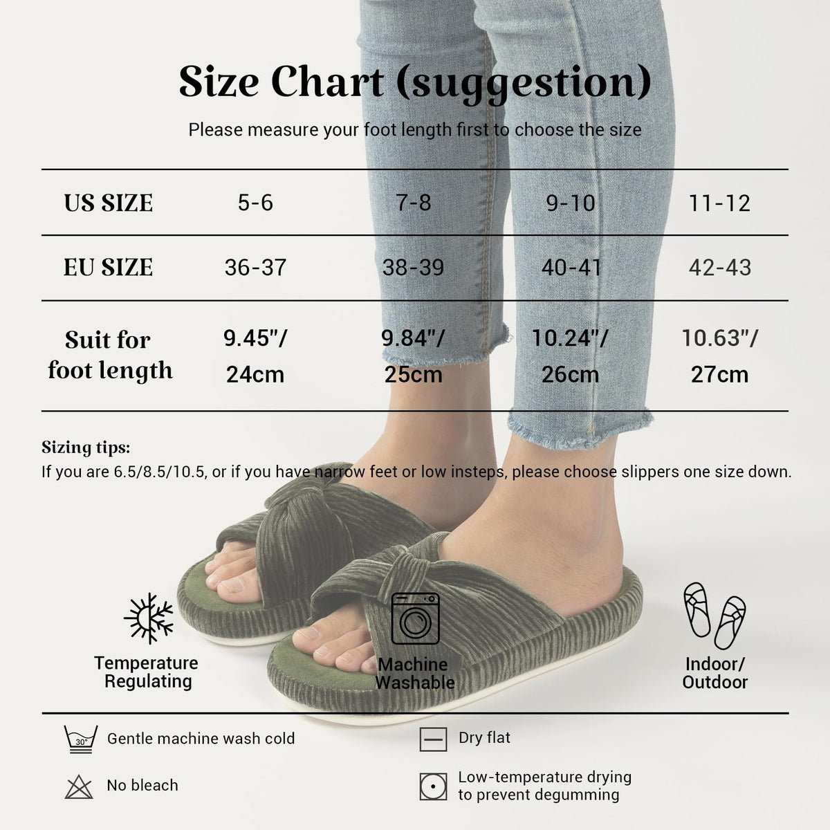 Slippers for Women Memory Foam House Bedroom Bow Crossbands Pearlescent Slipper Shoes Comfy Trendy Gift Slippers Olive Size 9 10 8.5