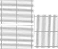 18 7/8" 304 Stainless Steel Grill Grates for Weber Genesis ii E-610 S-610 Genesis ii LX E-640 S-640 Genesis 2 Grill Parts for Weber Genesis ii 600 Series 66803 66096 Gas Grills 3 Pack