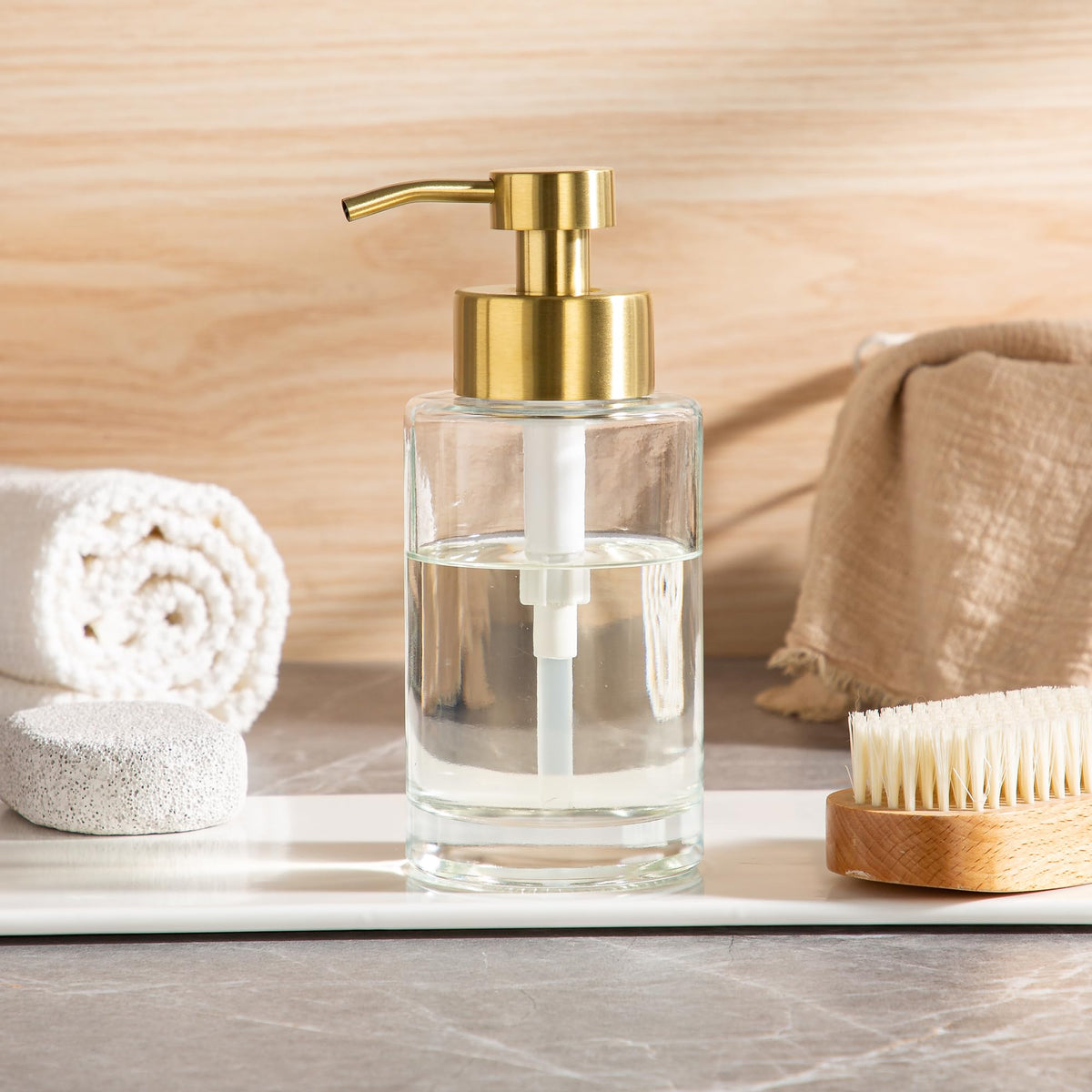 Glass Soap Dispenser