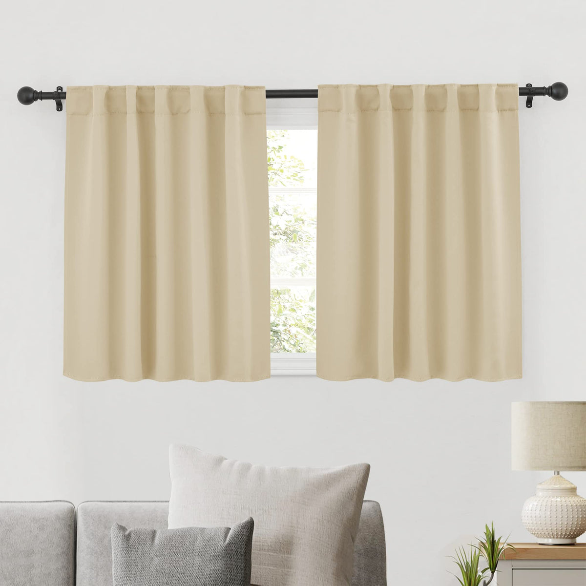 Short Blackout Curtains