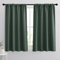 Blackout Curtains for Bedroom Living Room Nursery 63 inches Long (2 Count)