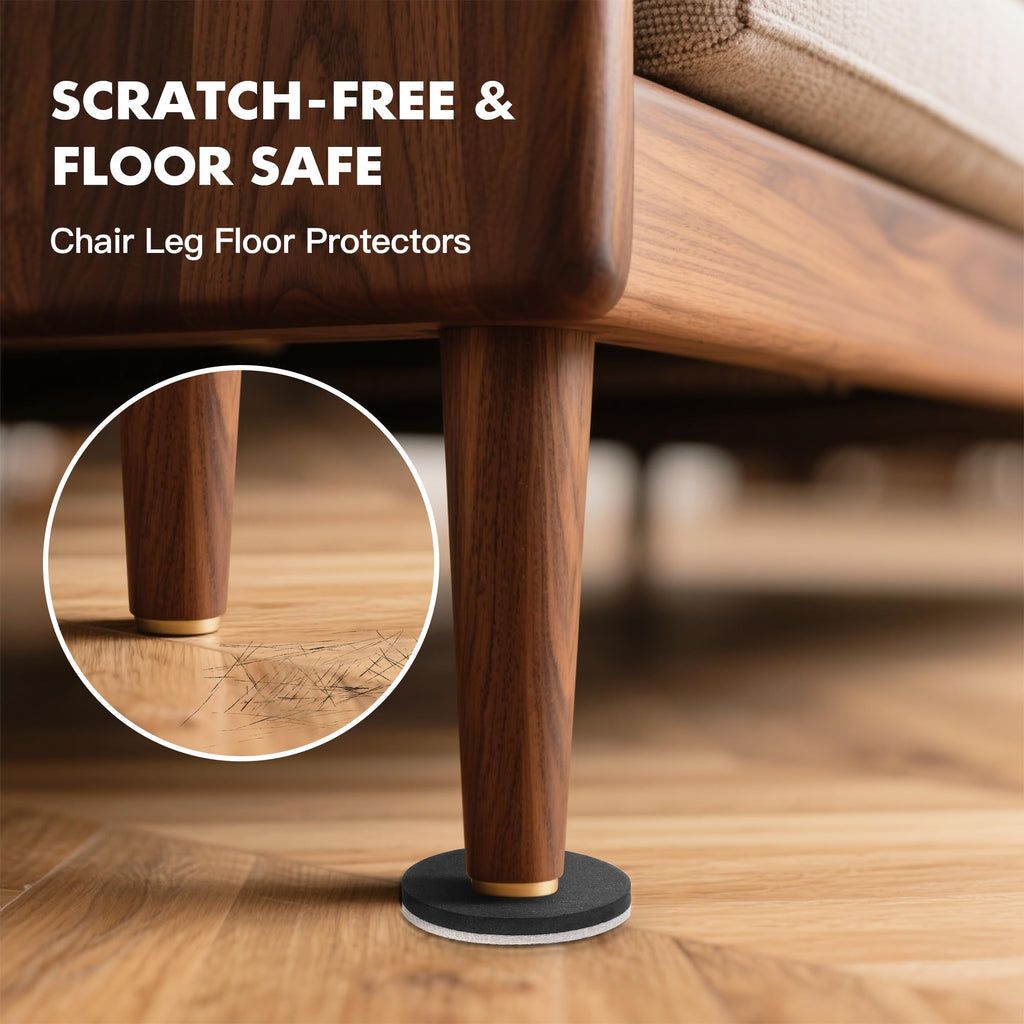 16 Pack Furniture Sliders for Hardwood Floors