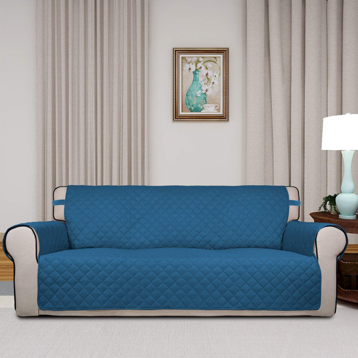 Reversible Quilted Sofa Cover Dog Couch Covers for Sofa