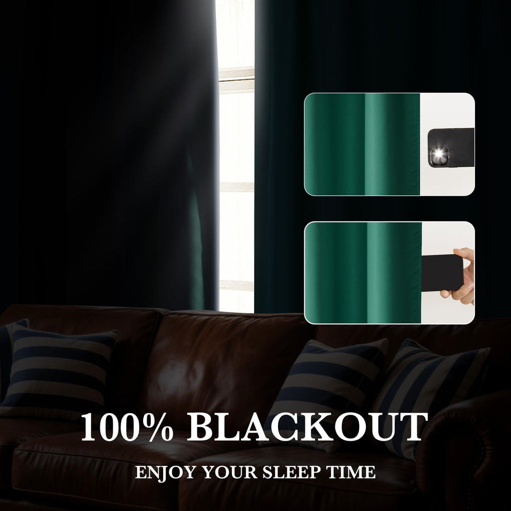 100% Blackout RV Camper Curtains (2 Count)