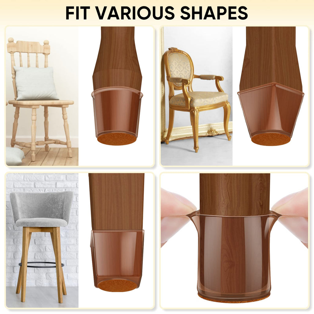 Silicone Chair Leg Floor Protectors