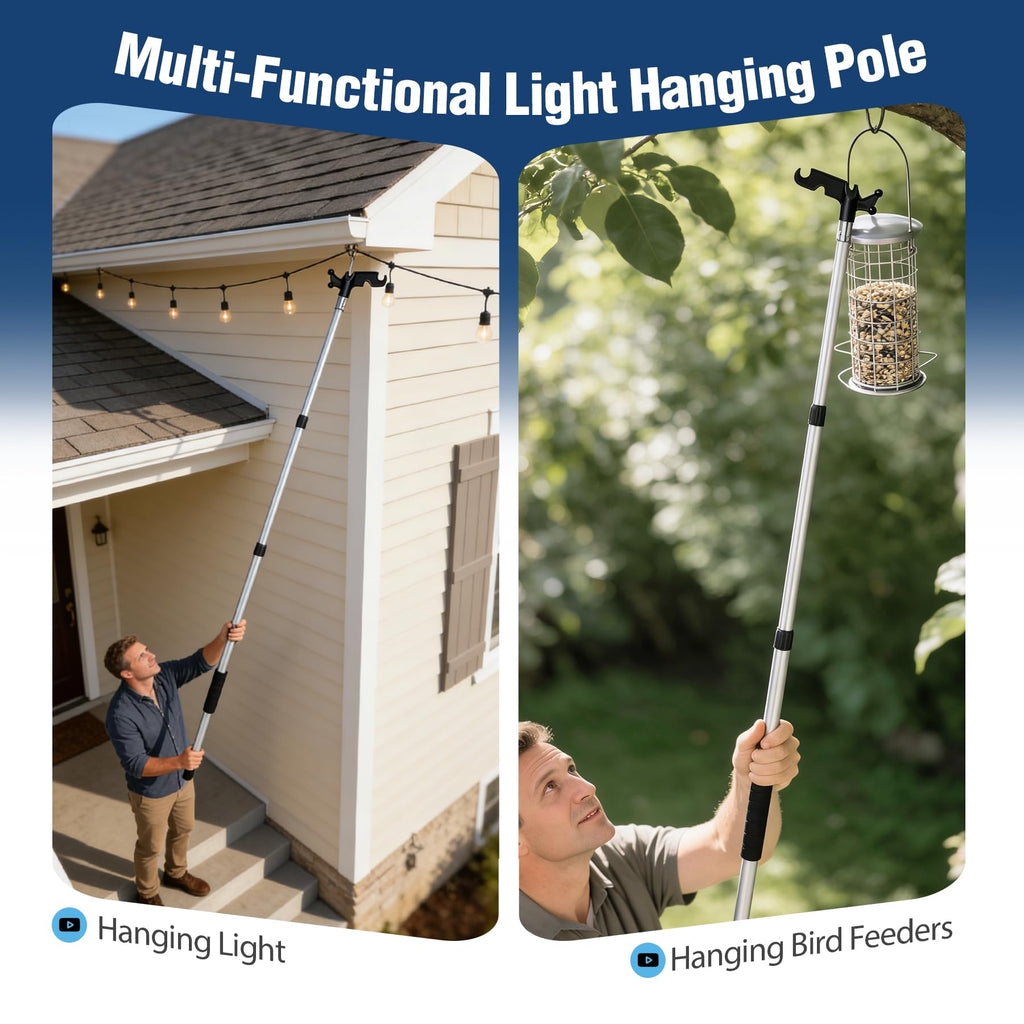 15 Foot High Ceiling Duster Kit with 4