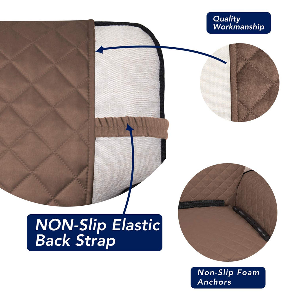 Reversible Quilted Sofa Cover