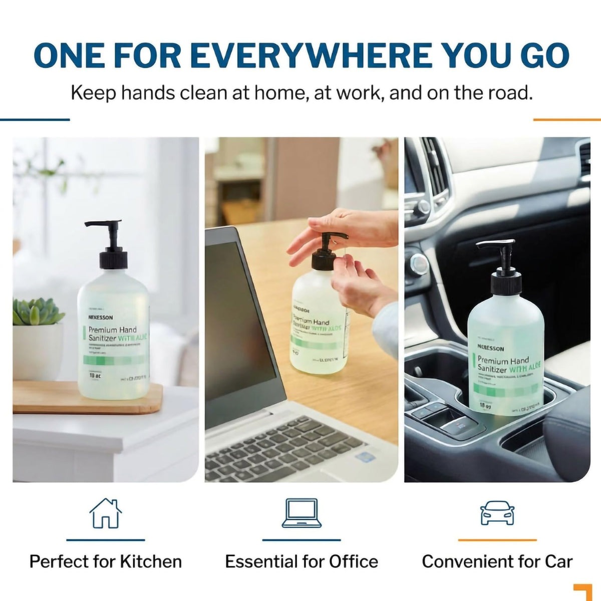 Hand Sanitizer with Aloe (36 Fl Oz)