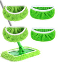 4PCS Reusable Microfiber Mop Pads for Swiffer Sweeper