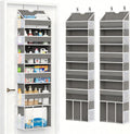 2 Pack Over The Door Organizer Hanging 6