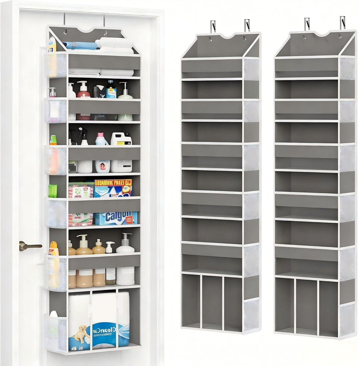 2 Pack Over The Door Organizer Hanging 6