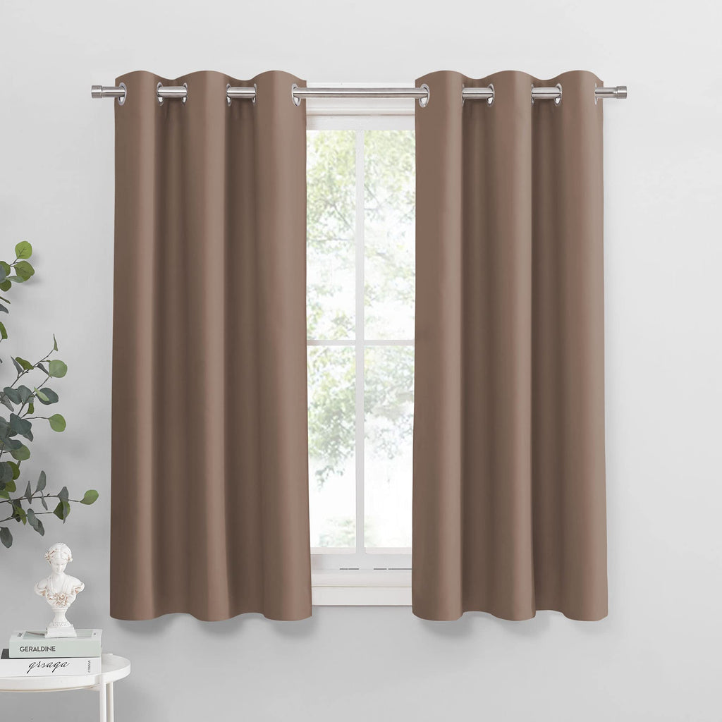 Blackout Curtains Mocha (2 Count)