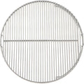 Upgraded Hinged Grill Grate 21.5 inch Replacement Compatible with Weber Charcoal Grills, Stainless Steel 304, 2-Zone Cooking Grate, Large Opening, Easy Spin Tailgating & Backyard Cooking