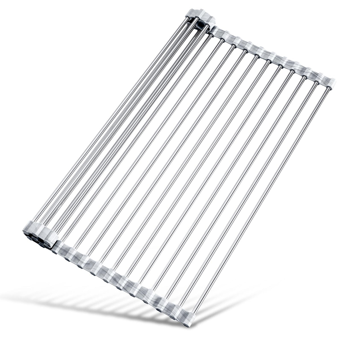 Roll Up Dish Drying Rack Over Sink