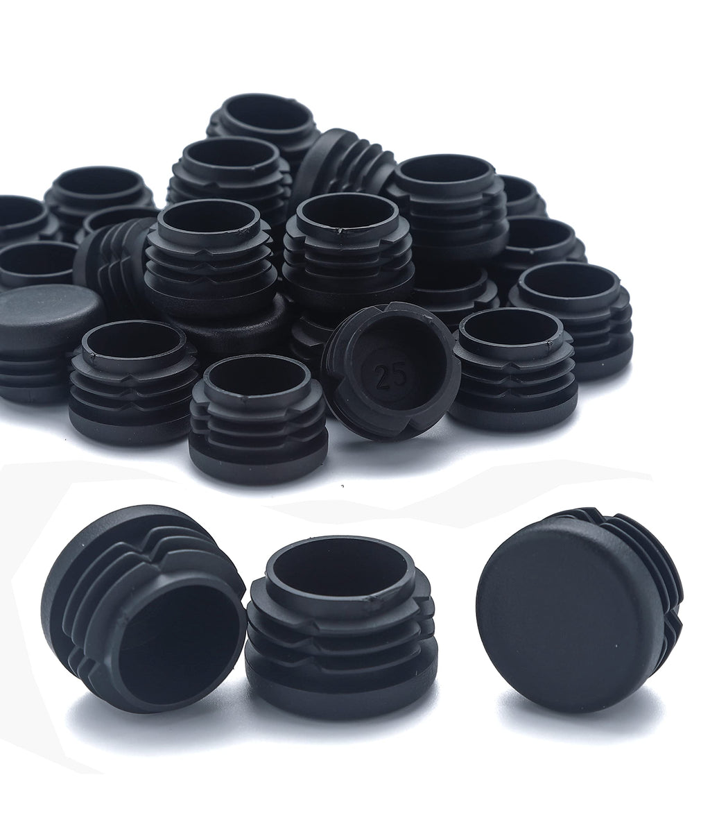 Plastic Plugs Tubing End Caps Chair End Caps Furnigear 3 (40 Count)