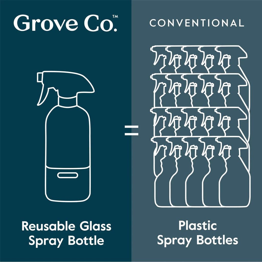 Refillable Glass Spray Bottle for Cleaning