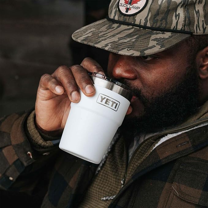 YETI Rambler 16 oz Stackable Tumbler, Vacuum Insulated, Stainless Steel with MagSlider Lid