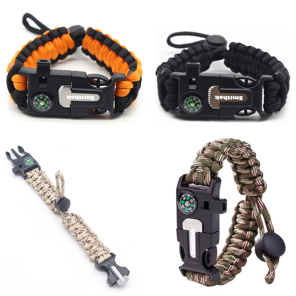 Smithok Paracord Bracelet - Adjustable