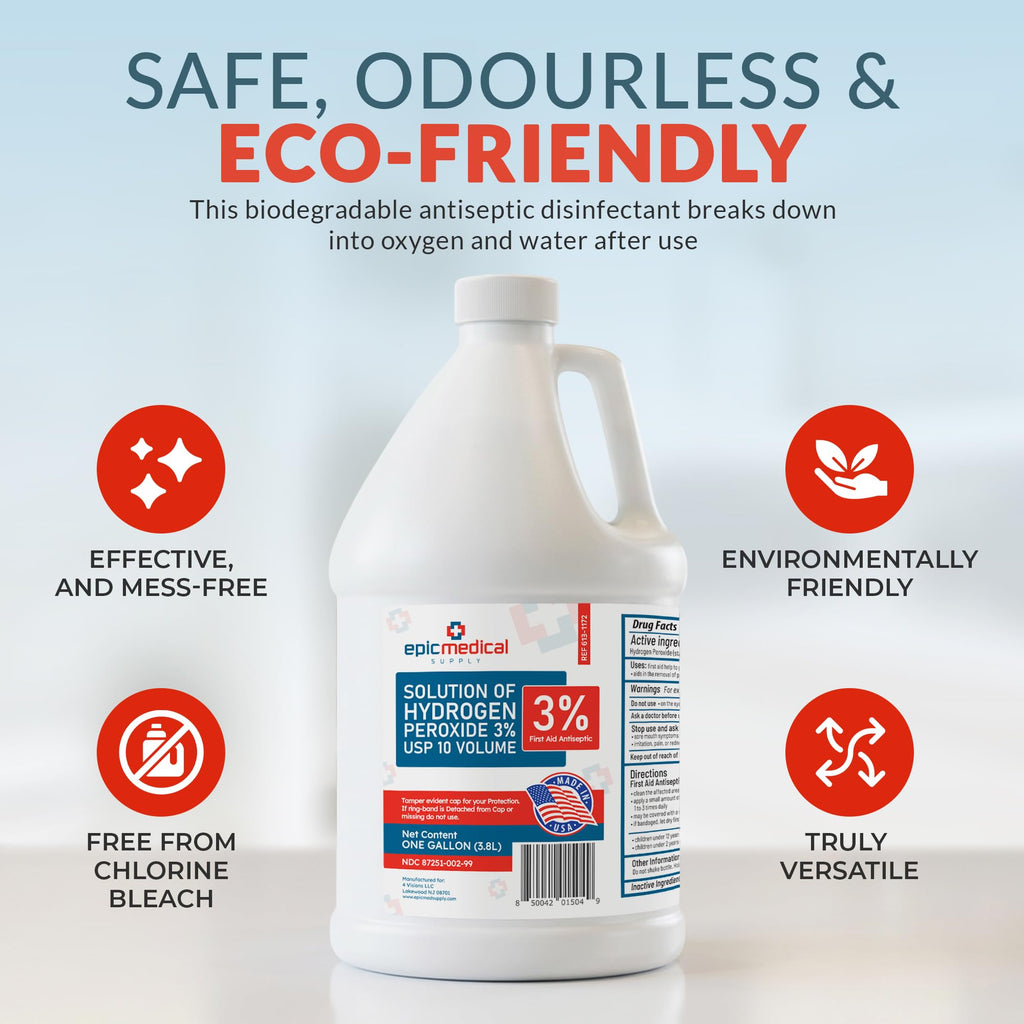 3% Hydrogen Peroxide (128 Fl Oz)