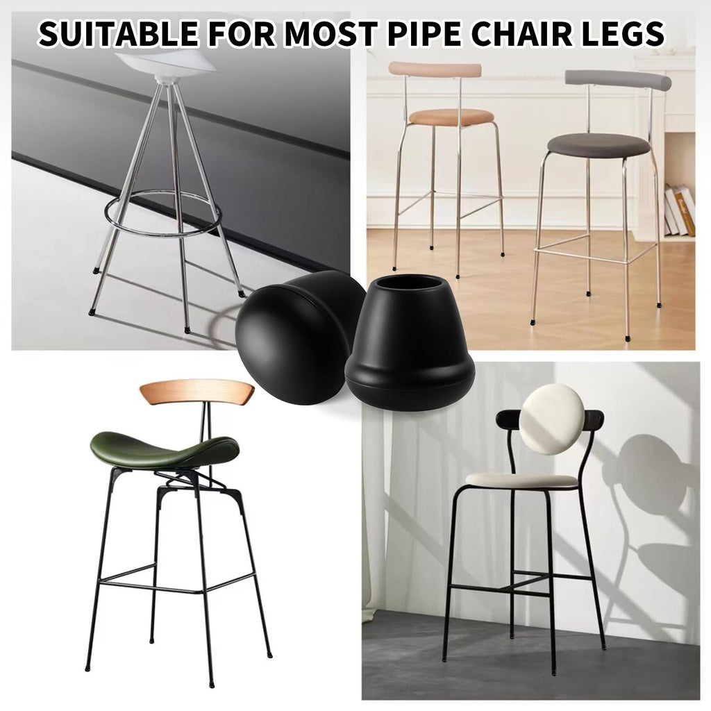 Heavy Duty Rubber Chair Leg Caps (8 Count)