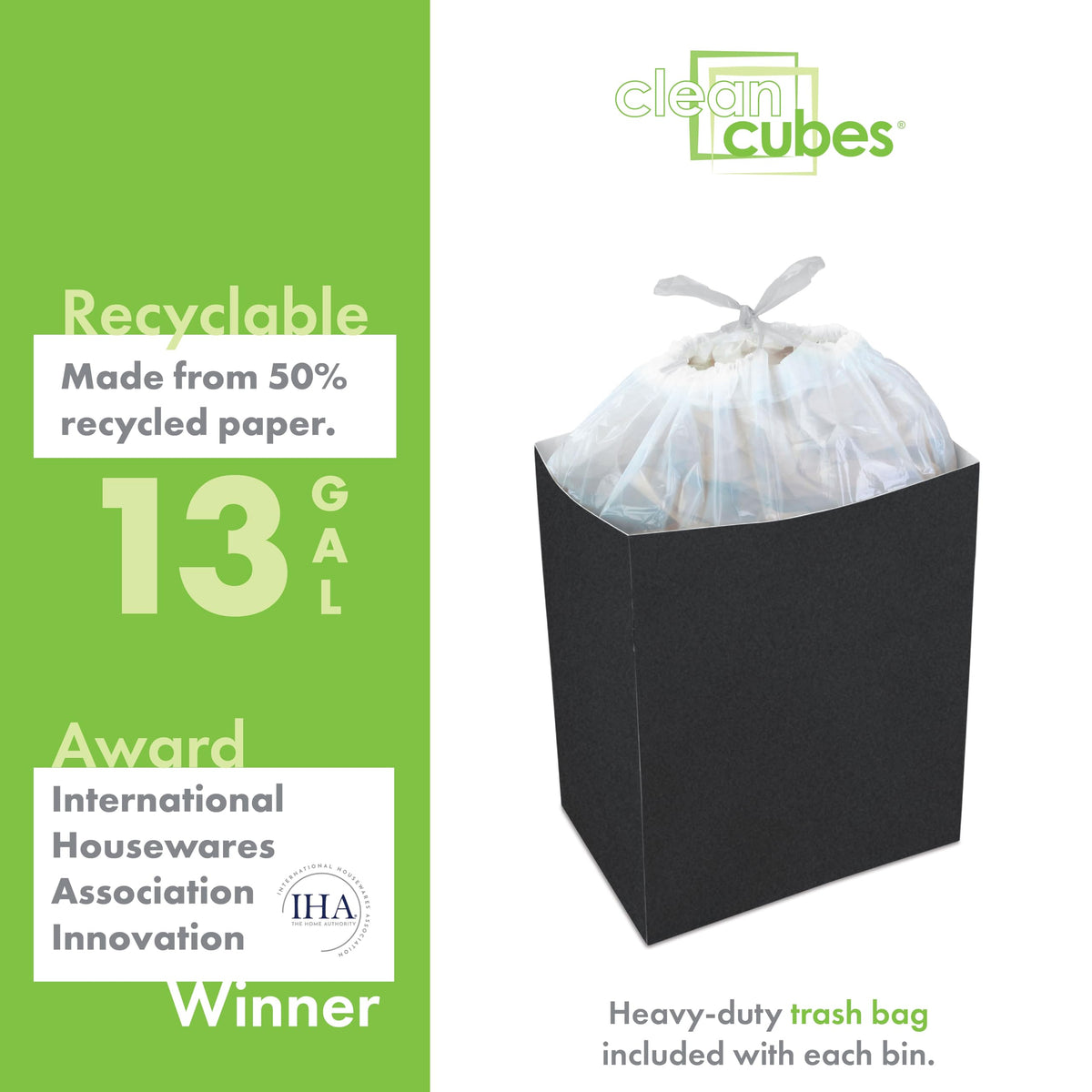 13 Gallon Disposable Pop (3 Count)